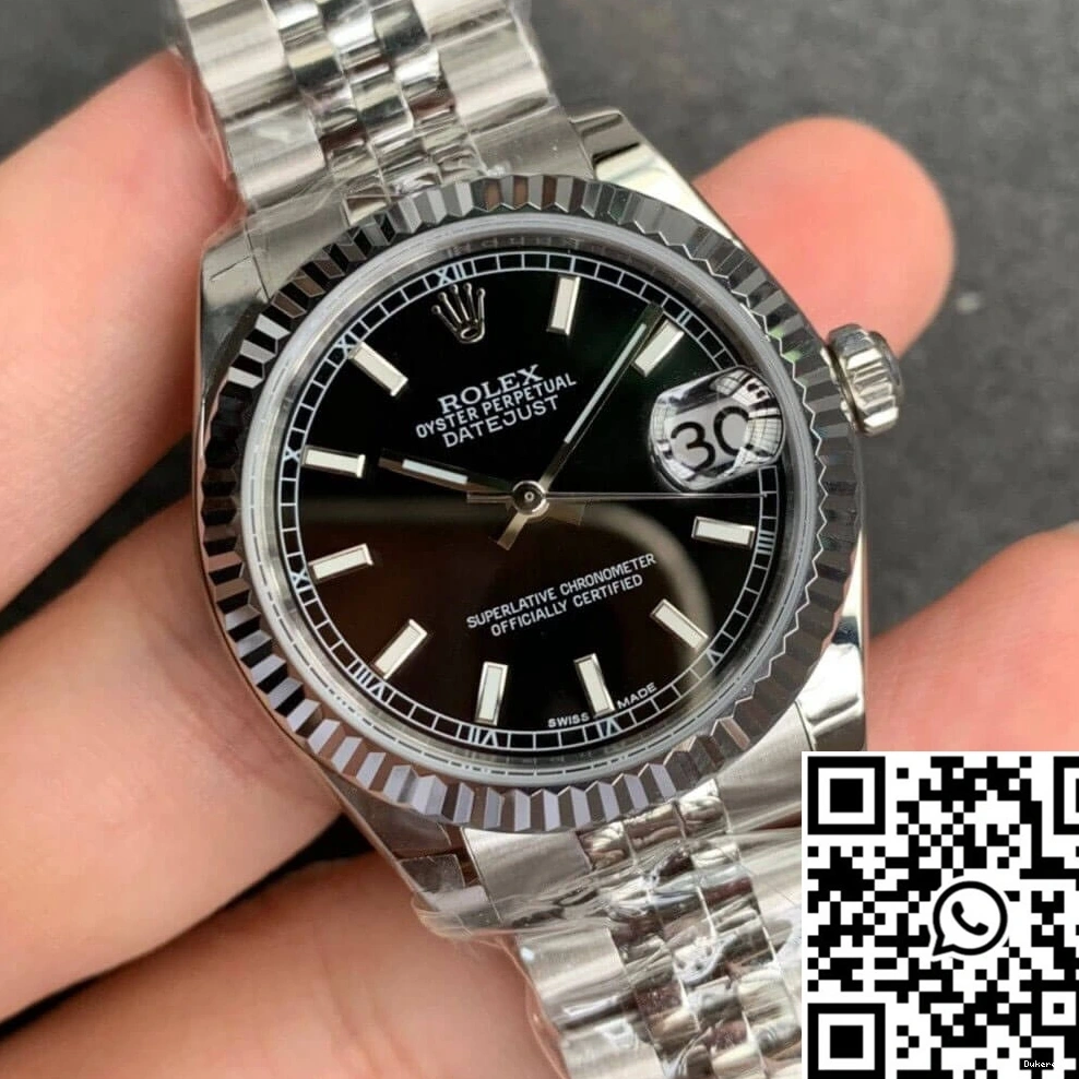 Dial Factory Datejust Rolex M178274-0004 Black GS 0220